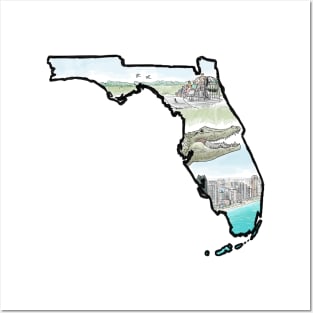 Florida Posters and Art